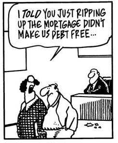 Debt Free Mortgage Comic