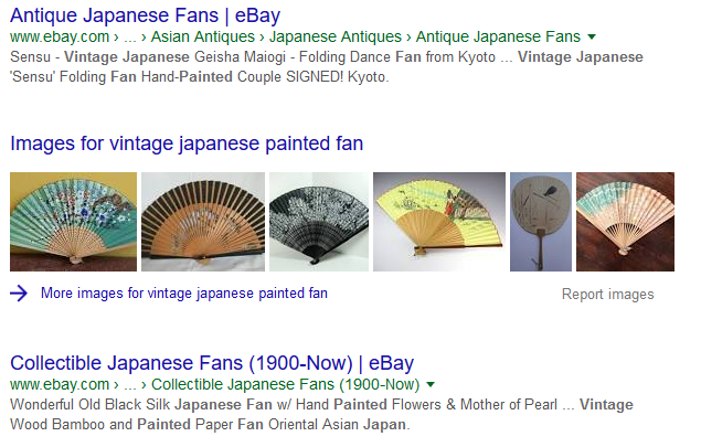 Vintage Japanese Painted Fan Google Search