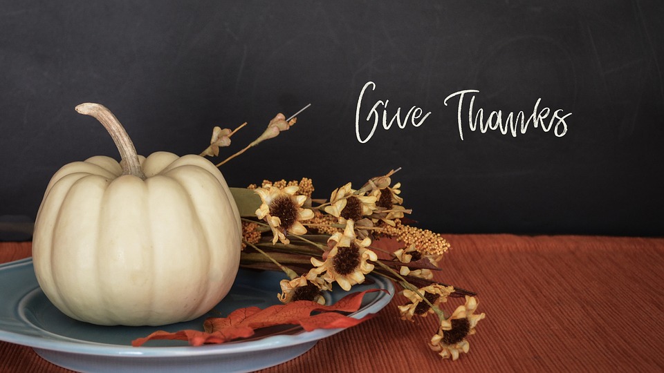Give Thanks Pumpkin